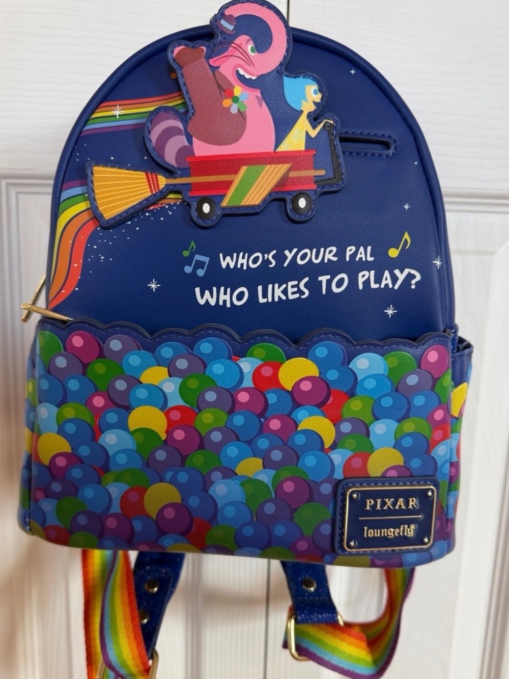 Loungefly Disney Pixar Inside Out Joy and friend mini backpack